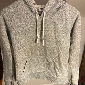 old navy grey hoodie